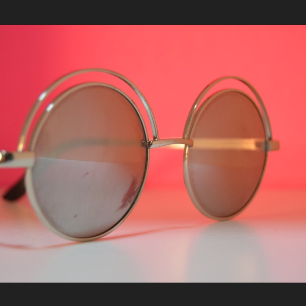 Round Mirror Sunglasses